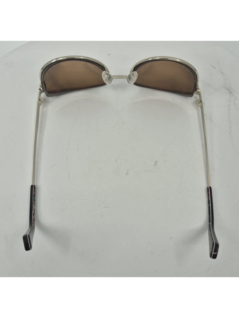 ISAAC MIZRAHI NEW YORK IM30274 BR BROWN Floral FRAMES SUNGLASSES 52-16-135